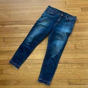 Citizens of Humanity Rocket Crop High Rise Skinny Size 10